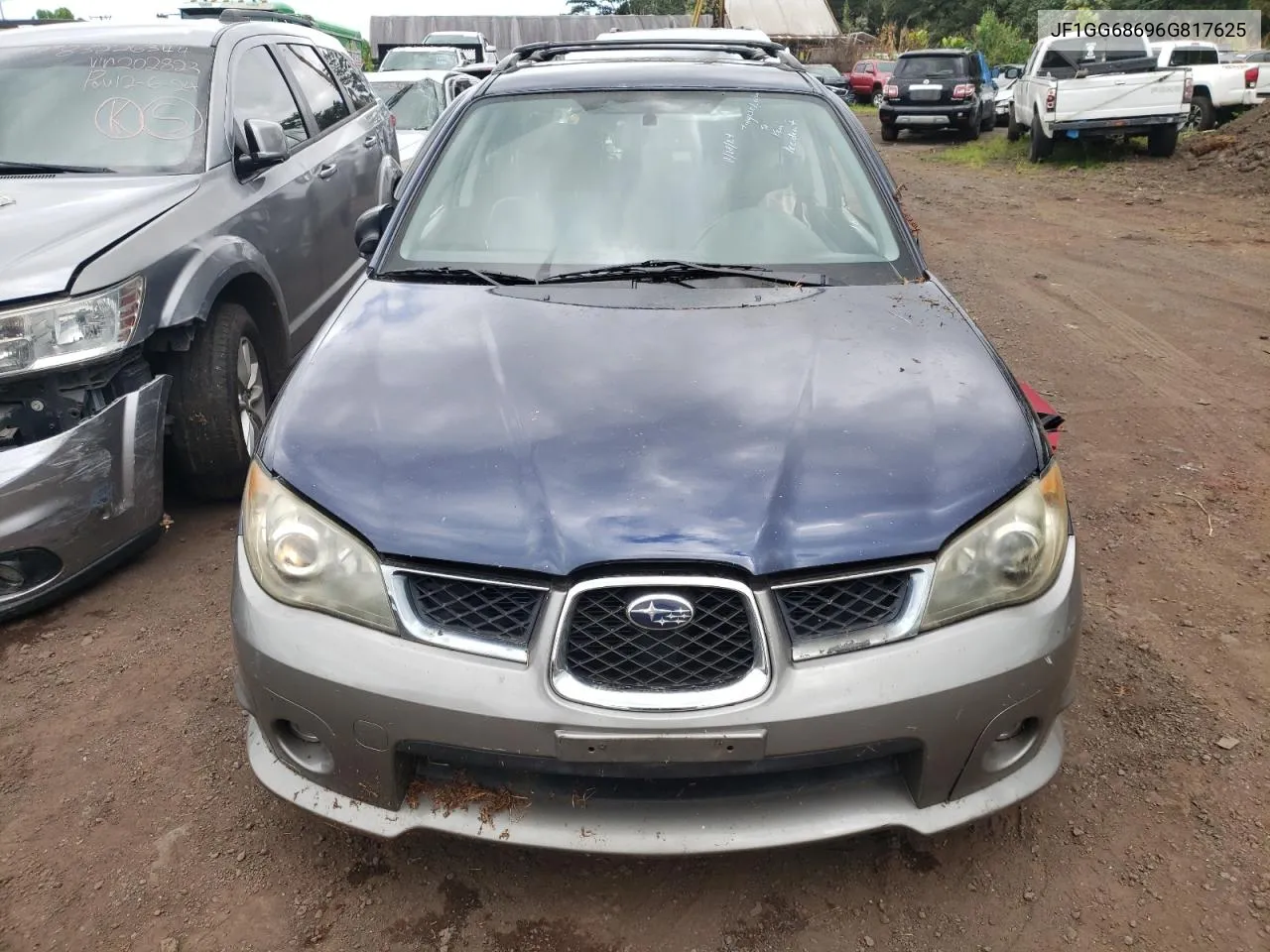 2006 Subaru Impreza Outback Sport VIN: JF1GG68696G817625 Lot: 83205584