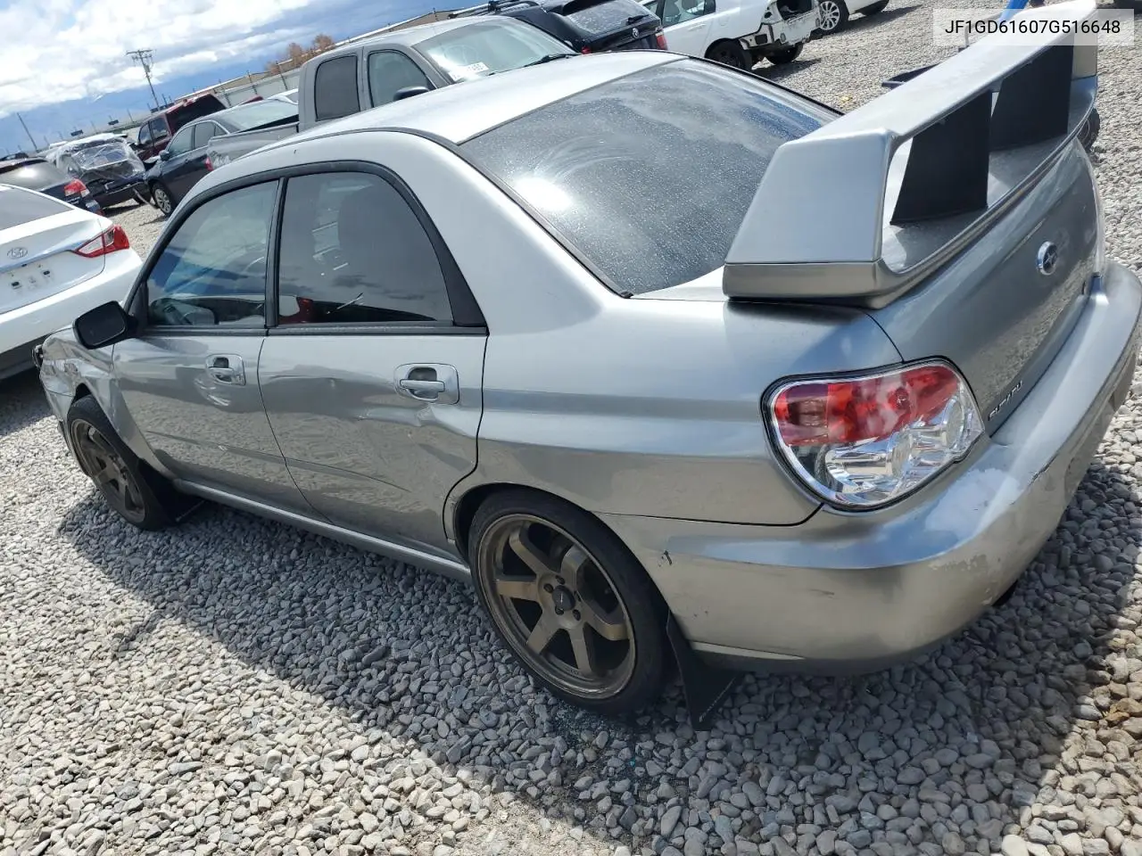 2007 Subaru Impreza 2.5I VIN: JF1GD61607G516648 Lot: 56343945