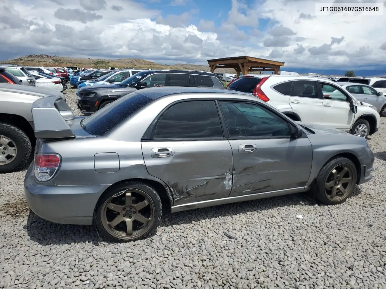 2007 Subaru Impreza 2.5I VIN: JF1GD61607G516648 Lot: 56343945