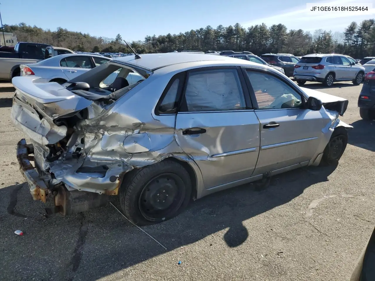 2008 Subaru Impreza 2.5I VIN: JF1GE61618H525464 Lot: 44151085