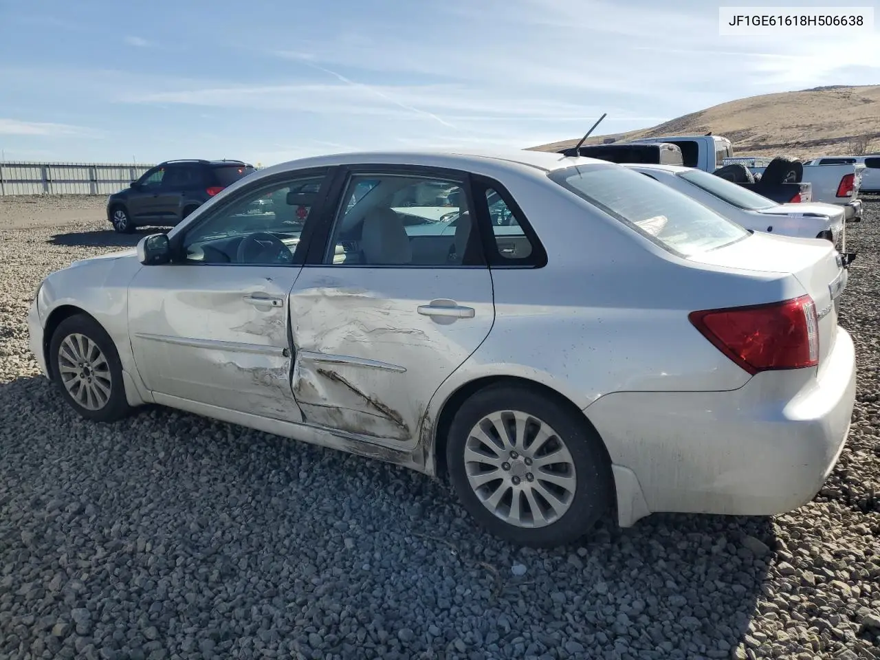 2008 Subaru Impreza 2.5I VIN: JF1GE61618H506638 Lot: 49125535