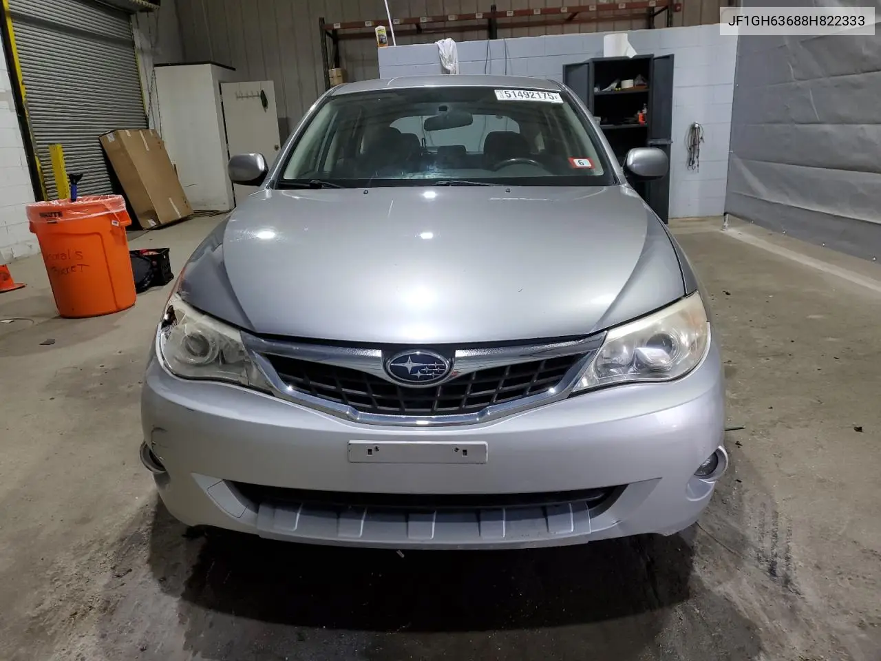2008 Subaru Impreza Outback Sport VIN: JF1GH63688H822333 Lot: 51492175