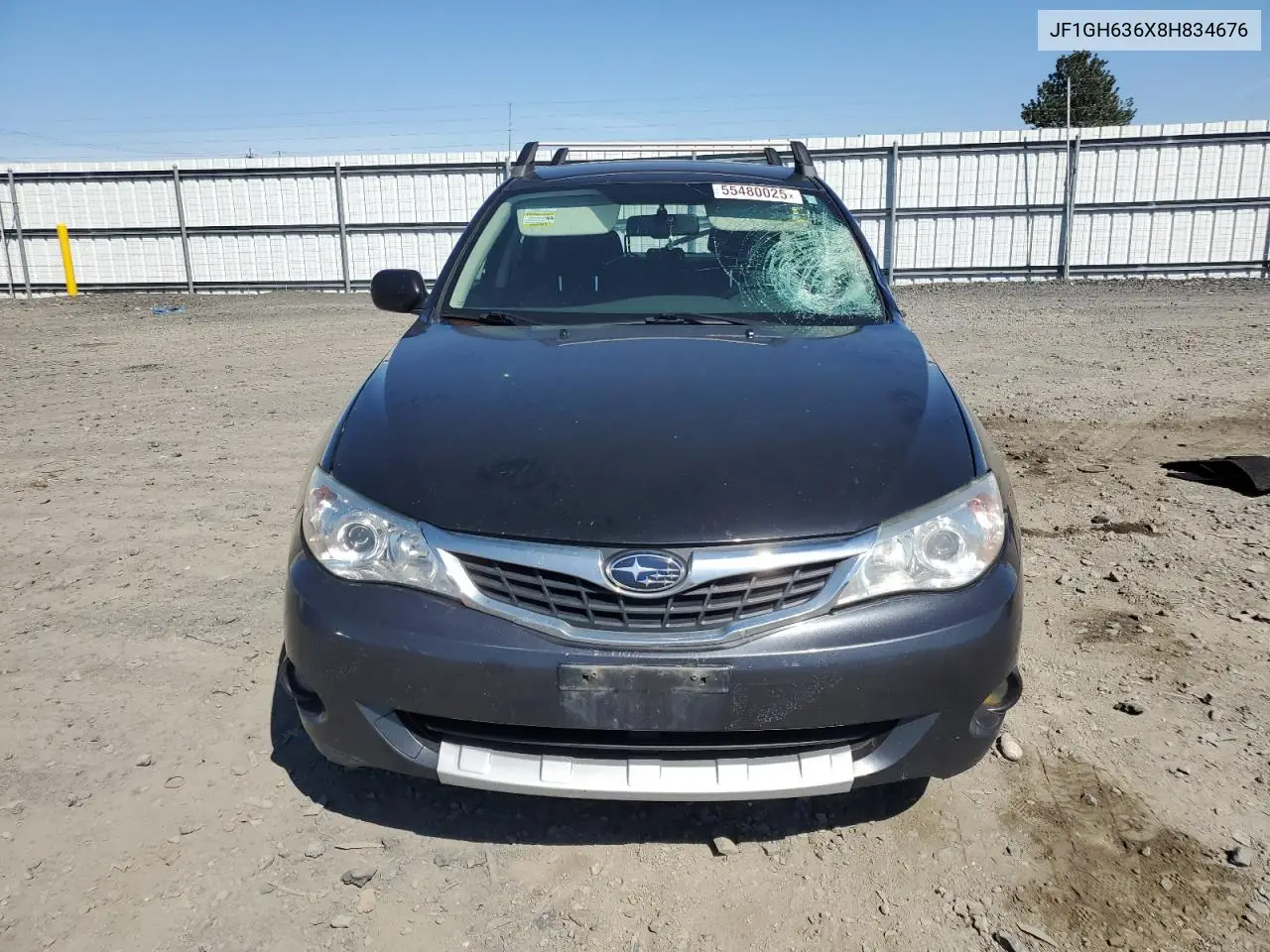 2008 Subaru Impreza Outback Sport VIN: JF1GH636X8H834676 Lot: 55480025