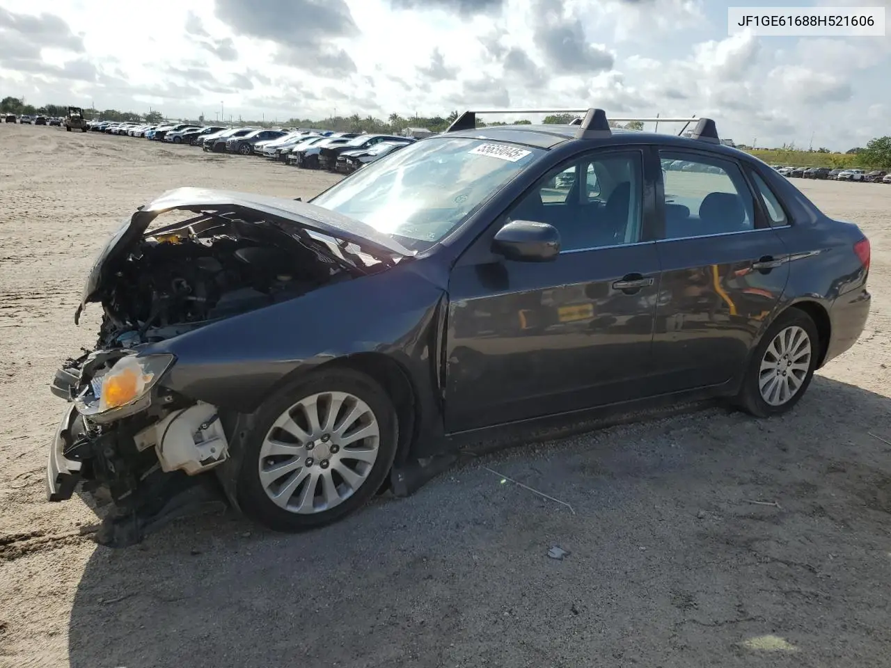 2008 Subaru Impreza 2.5I VIN: JF1GE61688H521606 Lot: 55659045