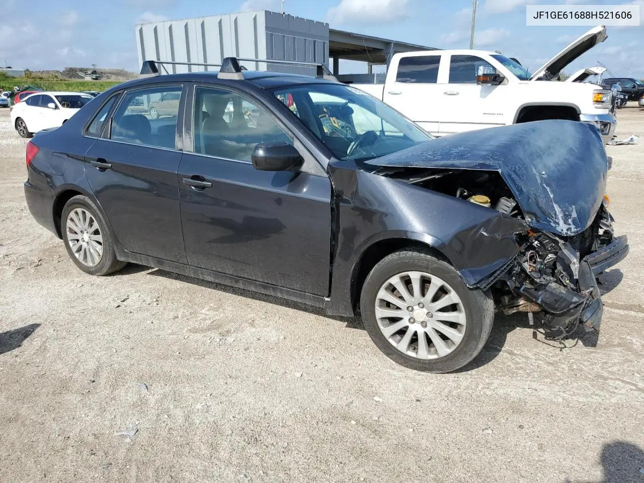 2008 Subaru Impreza 2.5I VIN: JF1GE61688H521606 Lot: 55659045