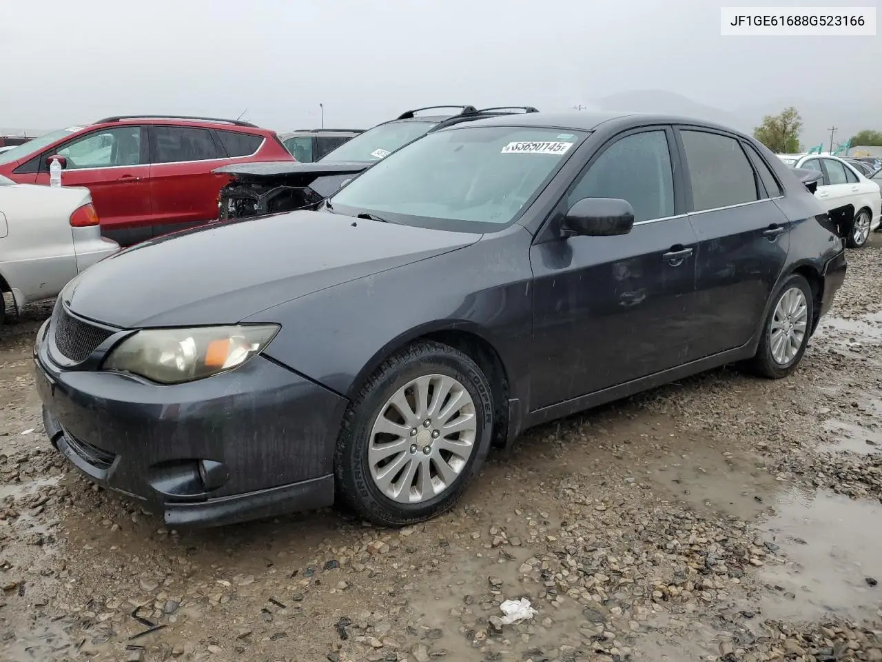 2008 Subaru Impreza 2.5I VIN: JF1GE61688G523166 Lot: 55850145