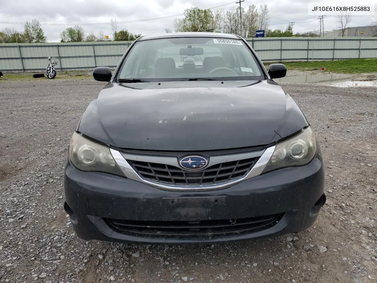 2008 Subaru Impreza 2.5I VIN: JF1GE616X8H525883 Lot: 55855165