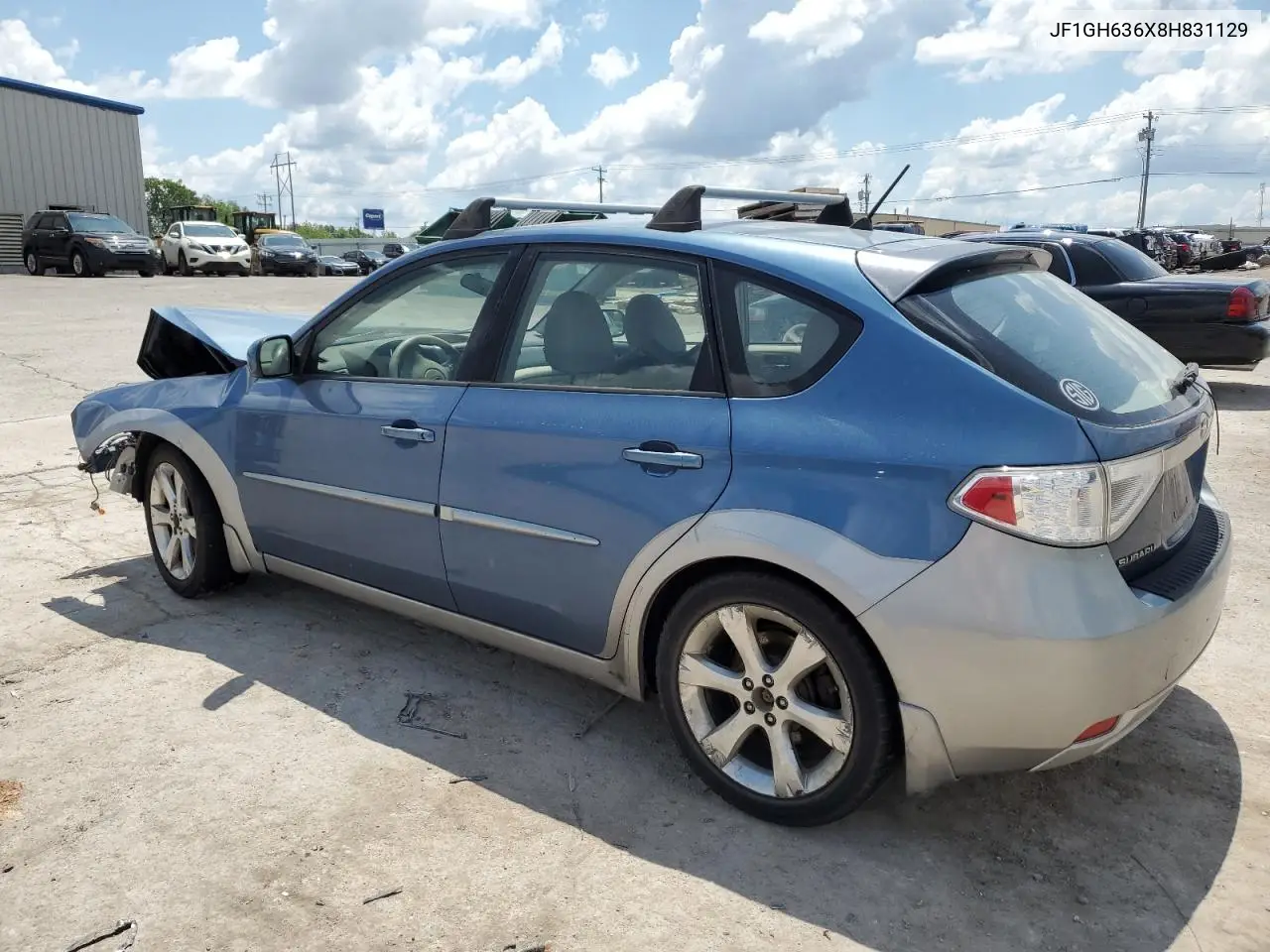 2008 Subaru Impreza Outback Sport VIN: JF1GH636X8H831129 Lot: 56305195
