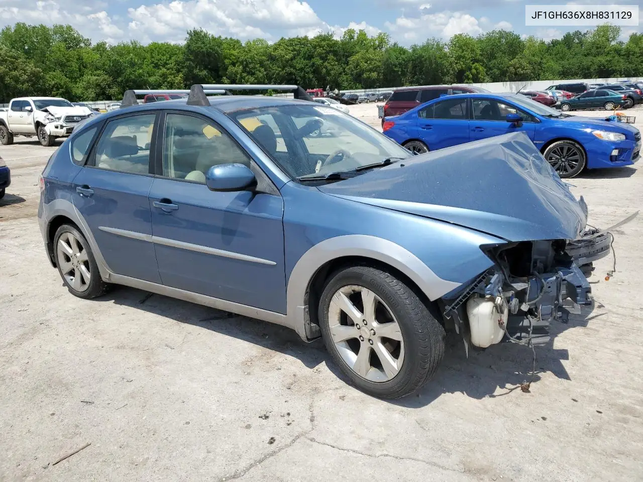 2008 Subaru Impreza Outback Sport VIN: JF1GH636X8H831129 Lot: 56305195