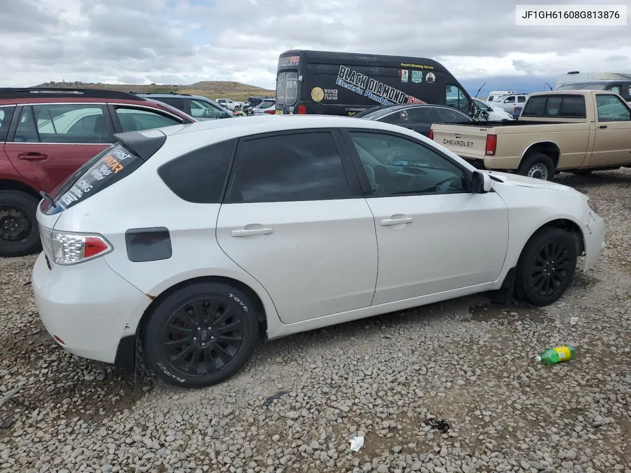 2008 Subaru Impreza 2.5I VIN: JF1GH61608G813876 Lot: 56538615
