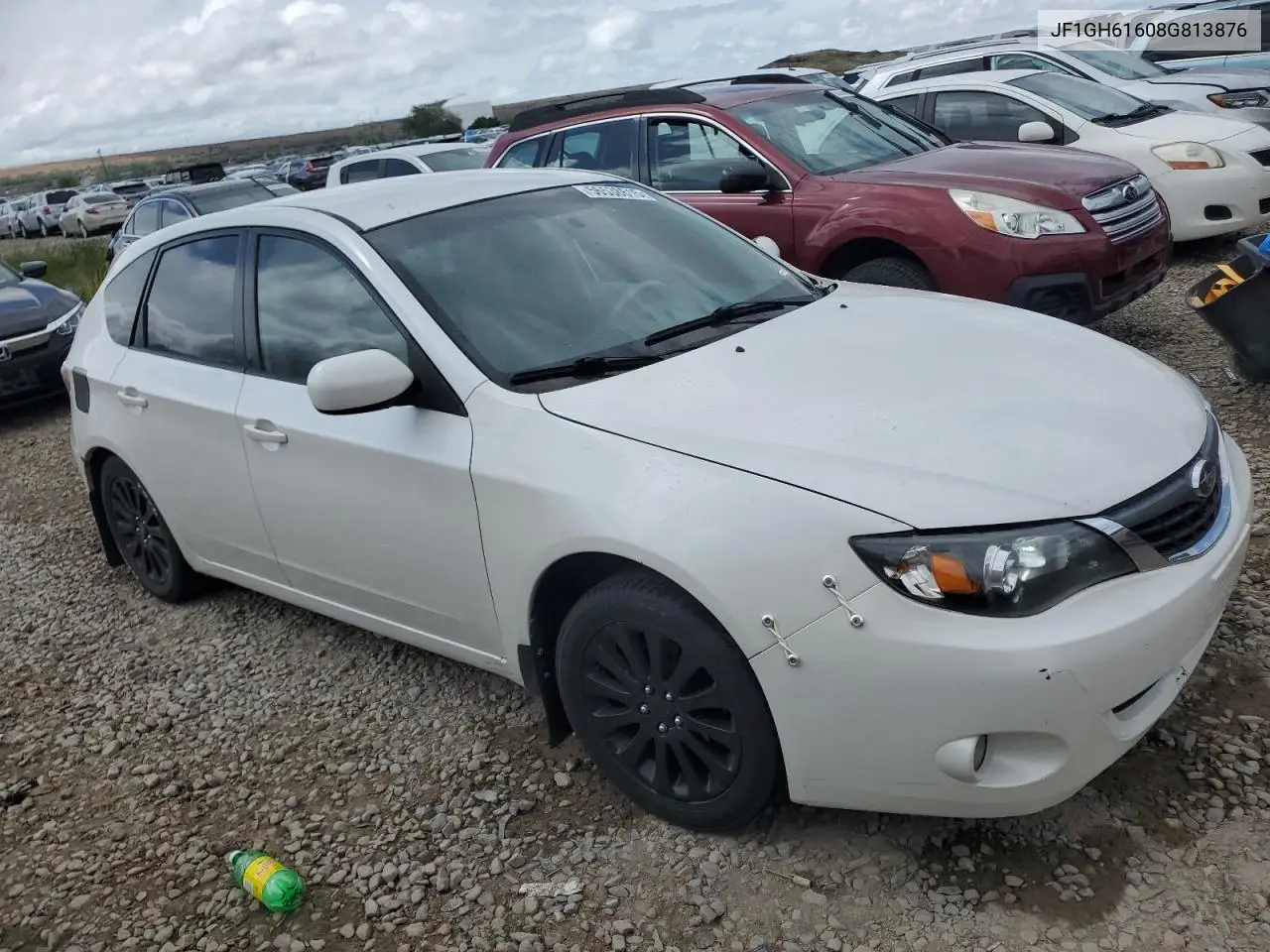 2008 Subaru Impreza 2.5I VIN: JF1GH61608G813876 Lot: 56538615