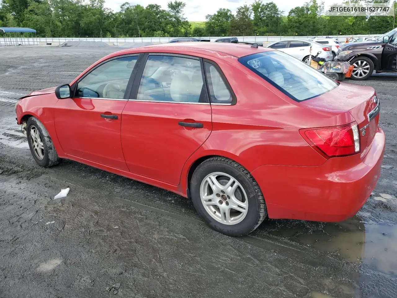 2008 Subaru Impreza 2.5I VIN: JF1GE61618H527747 Lot: 56606815