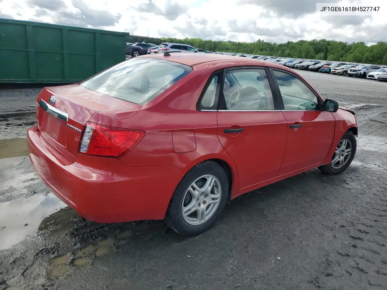 2008 Subaru Impreza 2.5I VIN: JF1GE61618H527747 Lot: 56606815