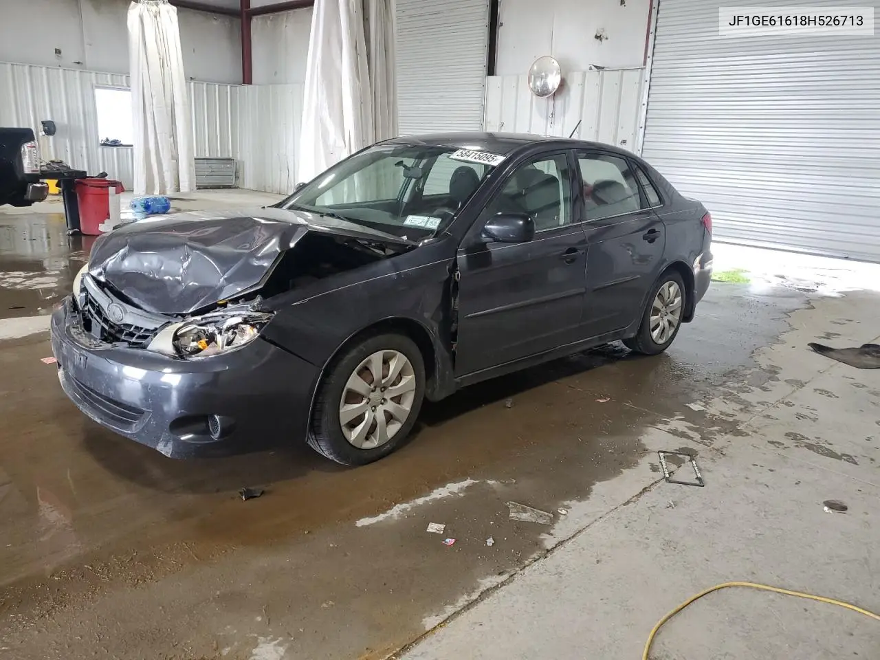 2008 Subaru Impreza 2.5I VIN: JF1GE61618H526713 Lot: 58415095