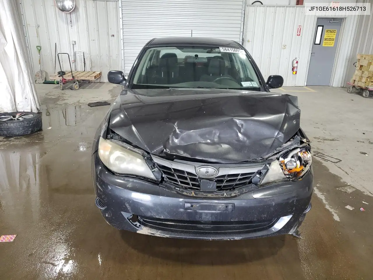2008 Subaru Impreza 2.5I VIN: JF1GE61618H526713 Lot: 58415095
