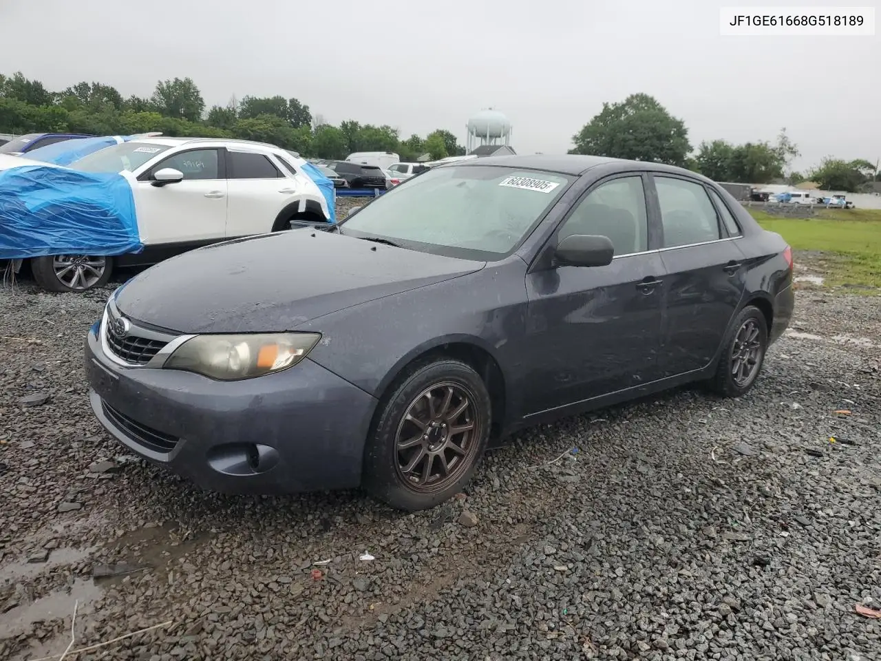2008 Subaru Impreza 2.5I VIN: JF1GE61668G518189 Lot: 60308905