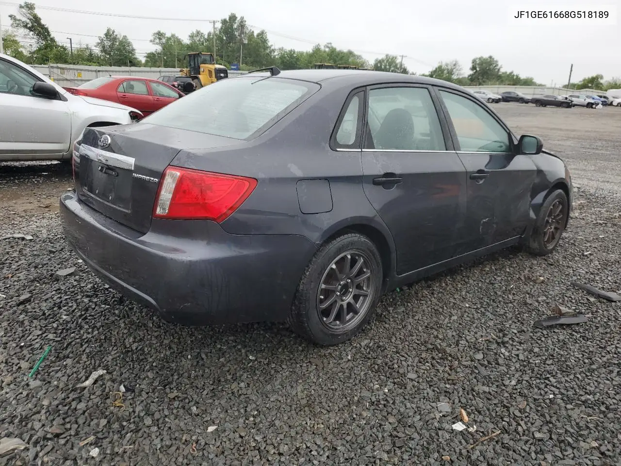 2008 Subaru Impreza 2.5I VIN: JF1GE61668G518189 Lot: 60308905