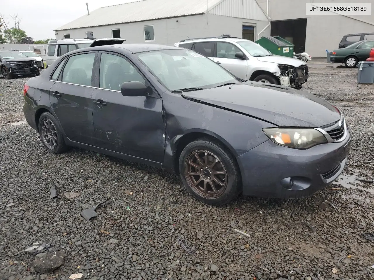 2008 Subaru Impreza 2.5I VIN: JF1GE61668G518189 Lot: 60308905