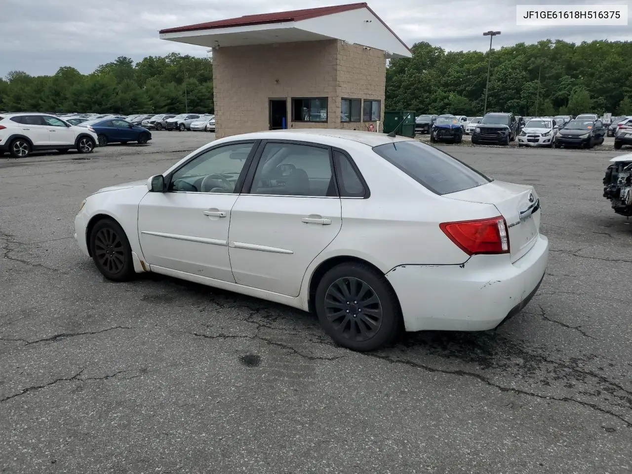 2008 Subaru Impreza 2.5I VIN: JF1GE61618H516375 Lot: 61179515