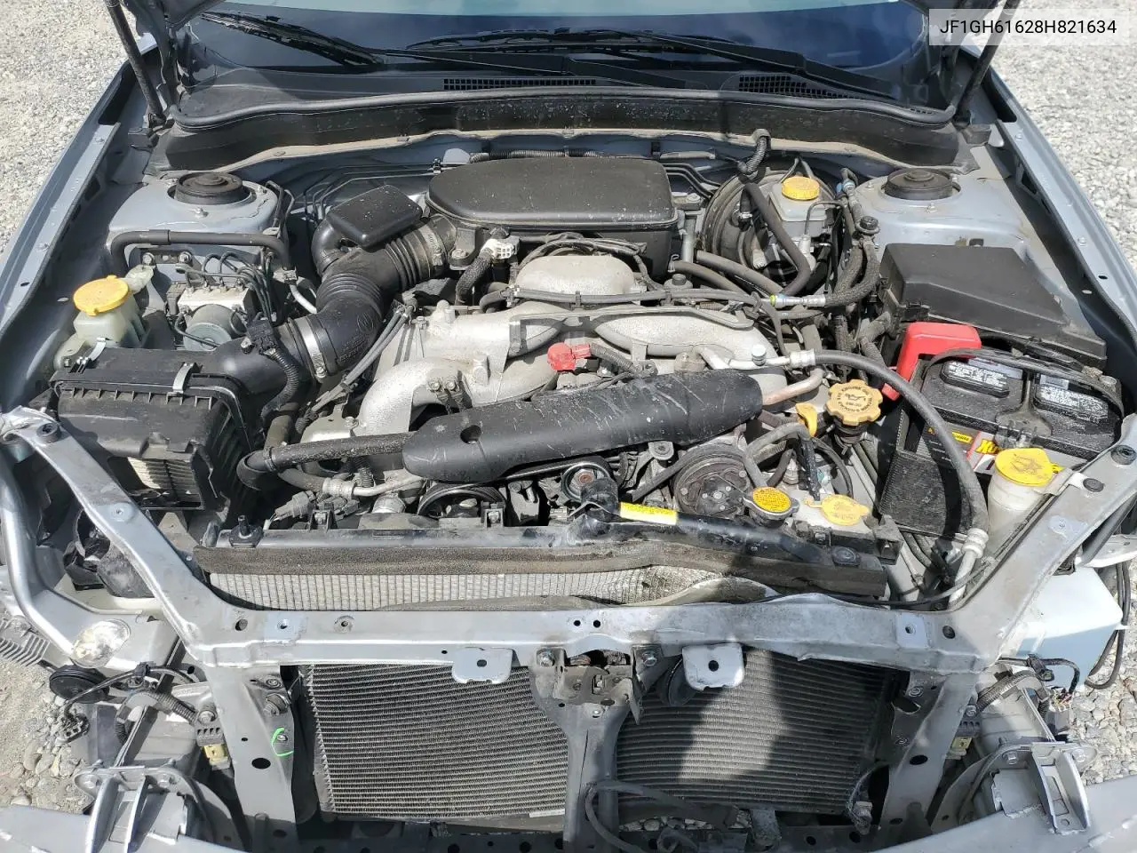 2008 Subaru Impreza 2.5I VIN: JF1GH61628H821634 Lot: 61497415