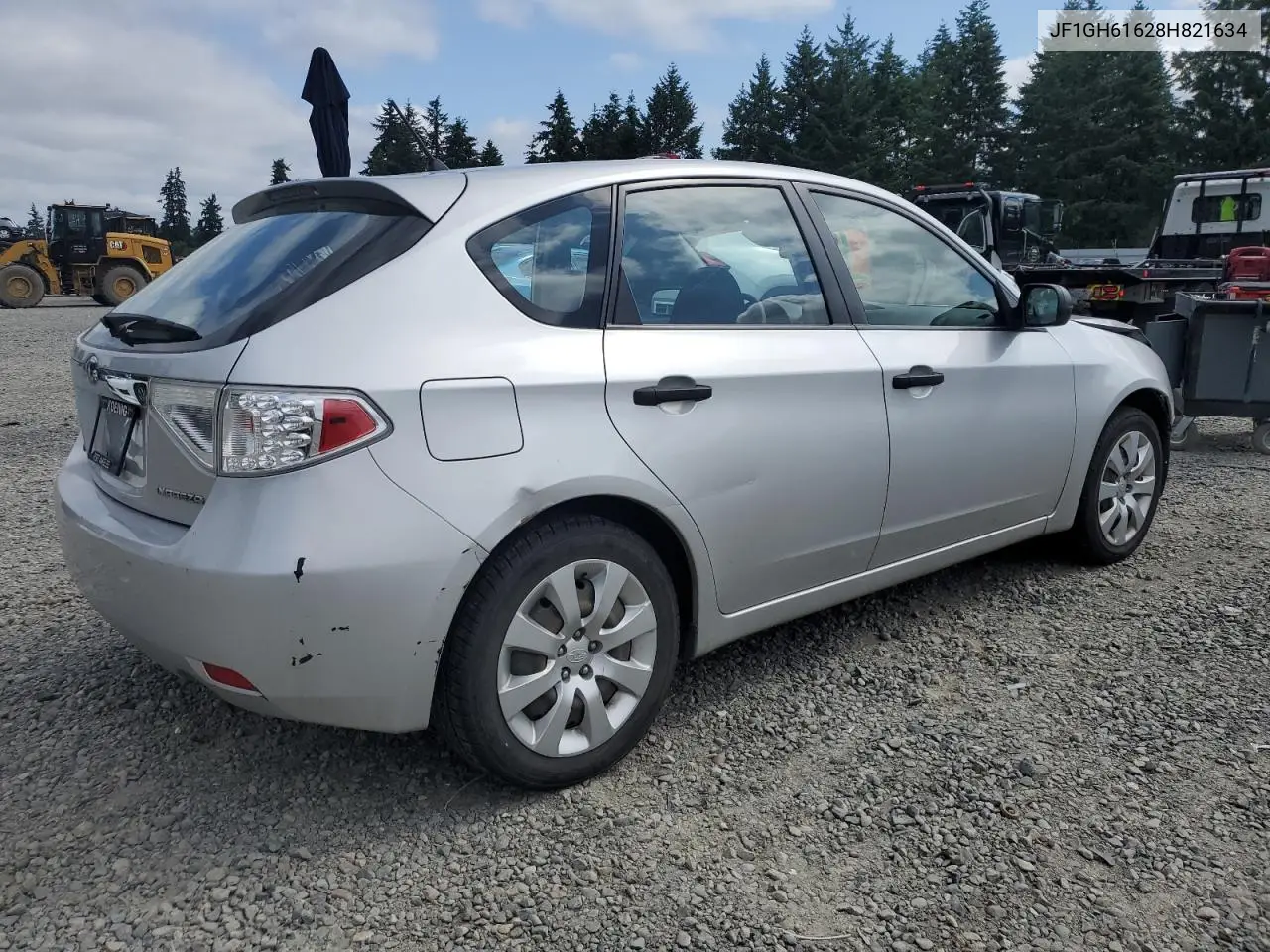 2008 Subaru Impreza 2.5I VIN: JF1GH61628H821634 Lot: 61497415