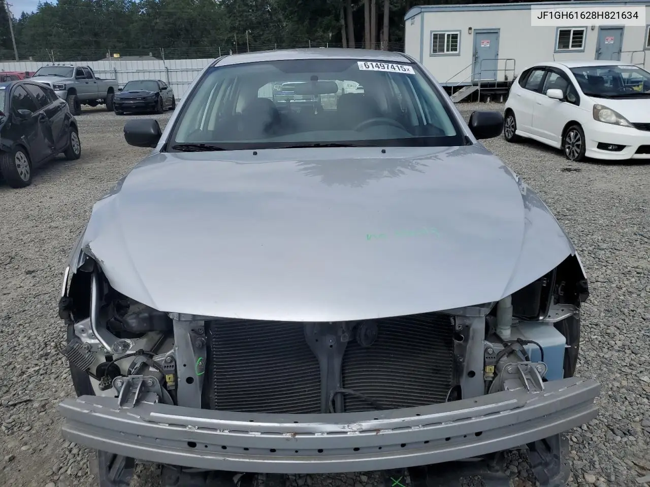 2008 Subaru Impreza 2.5I VIN: JF1GH61628H821634 Lot: 61497415