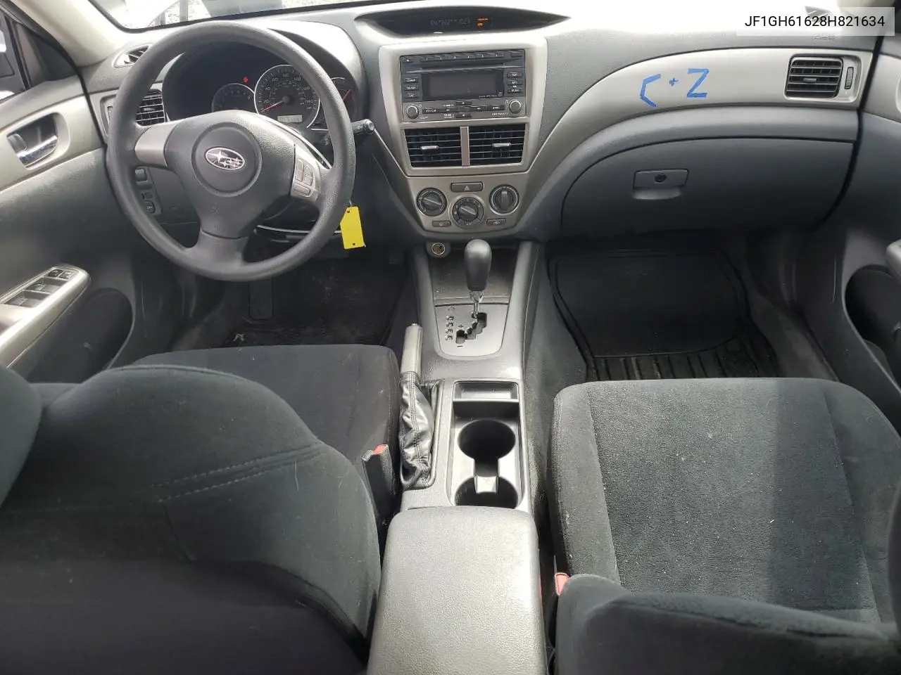 2008 Subaru Impreza 2.5I VIN: JF1GH61628H821634 Lot: 61497415