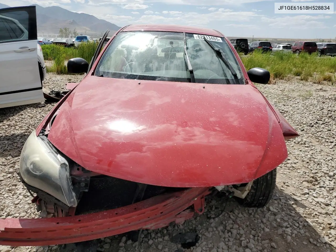 2008 Subaru Impreza 2.5I VIN: JF1GE61618H528834 Lot: 62313465