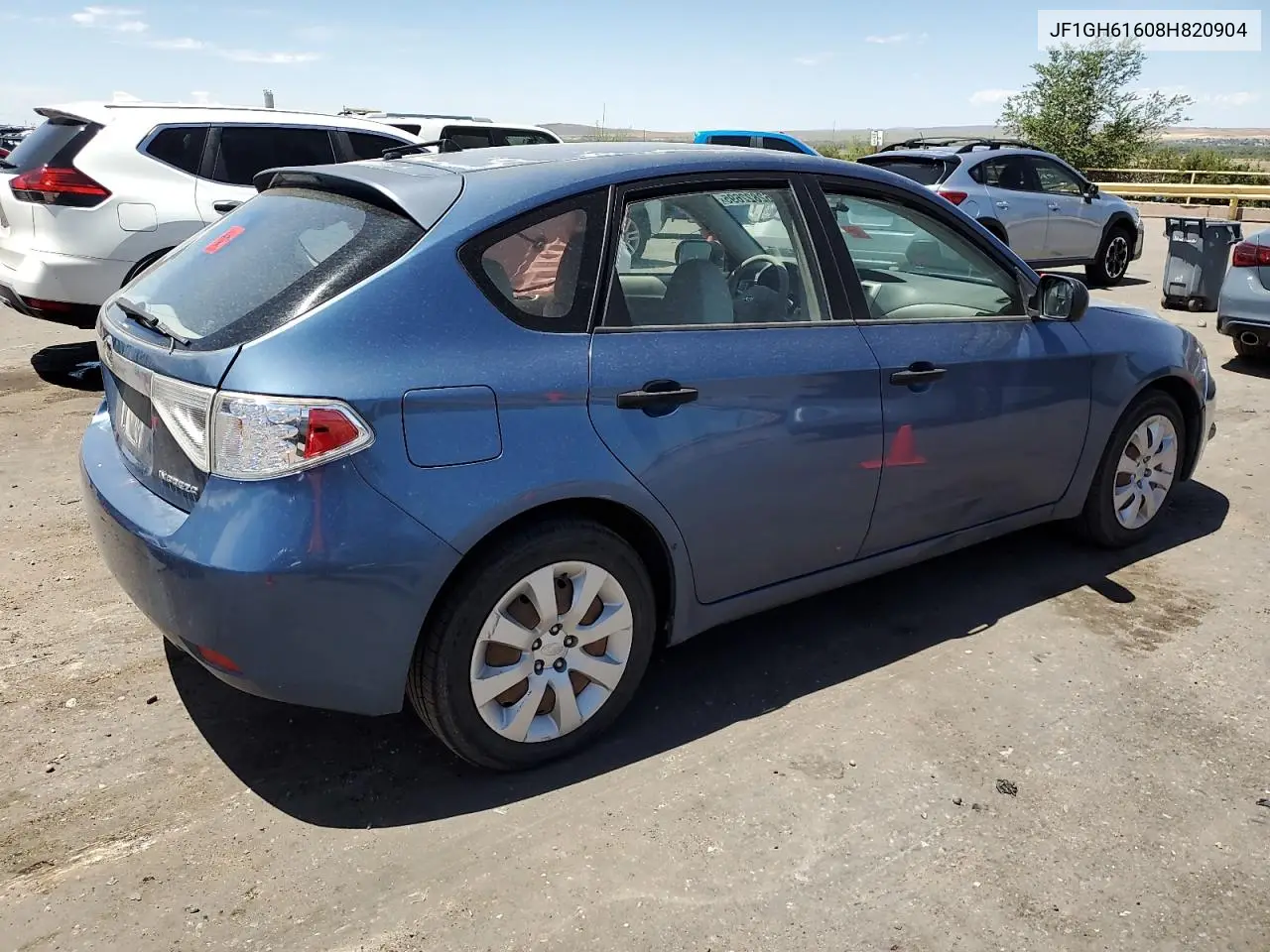 2008 Subaru Impreza 2.5I VIN: JF1GH61608H820904 Lot: 62822695