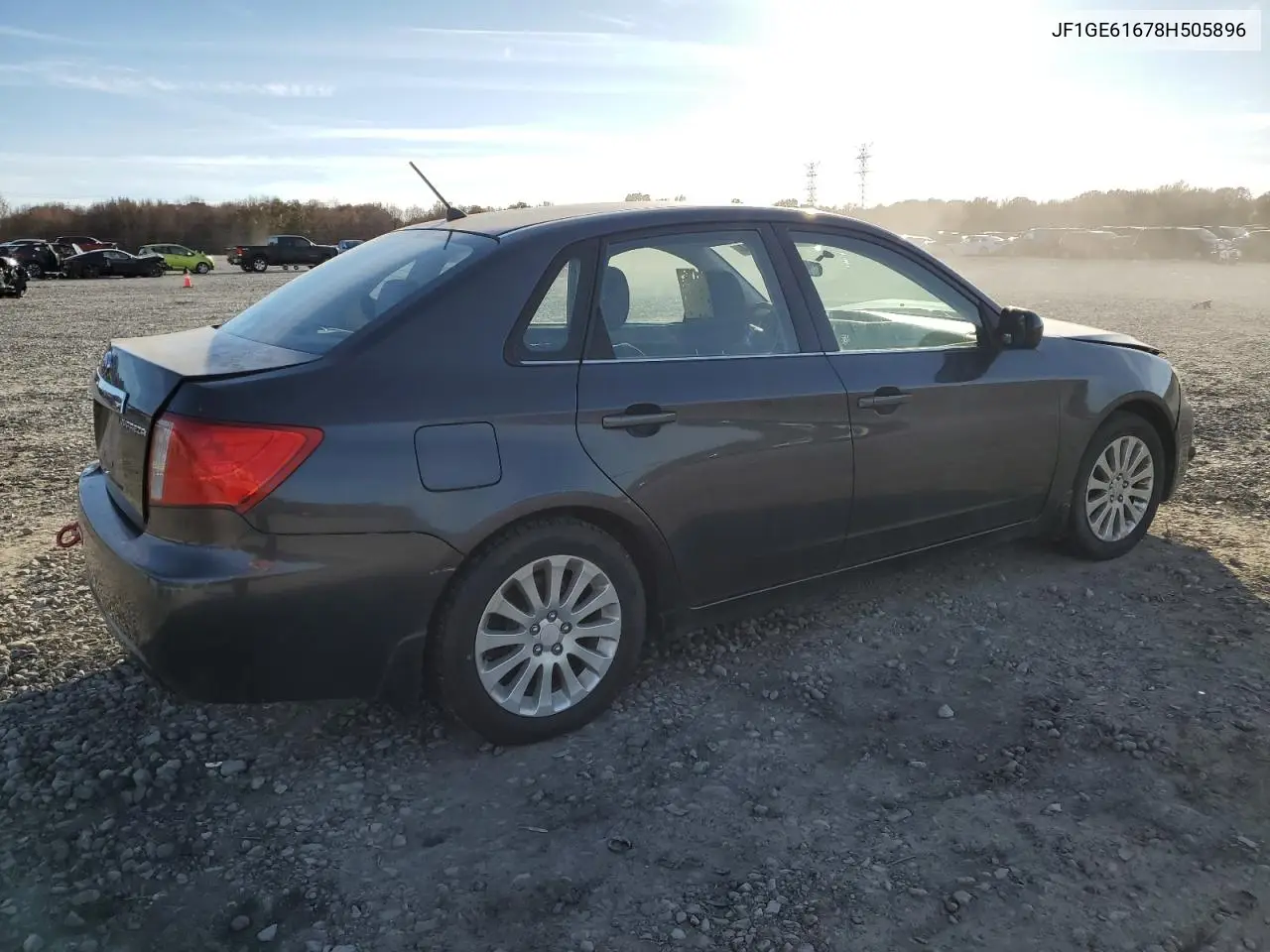 2008 Subaru Impreza 2.5I VIN: JF1GE61678H505896 Lot: 84945344