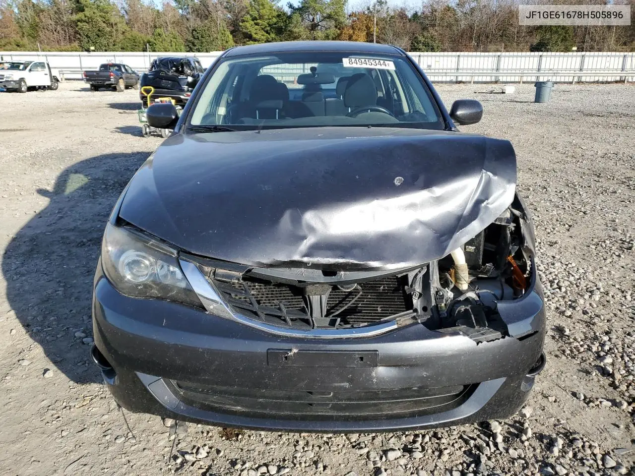 2008 Subaru Impreza 2.5I VIN: JF1GE61678H505896 Lot: 84945344