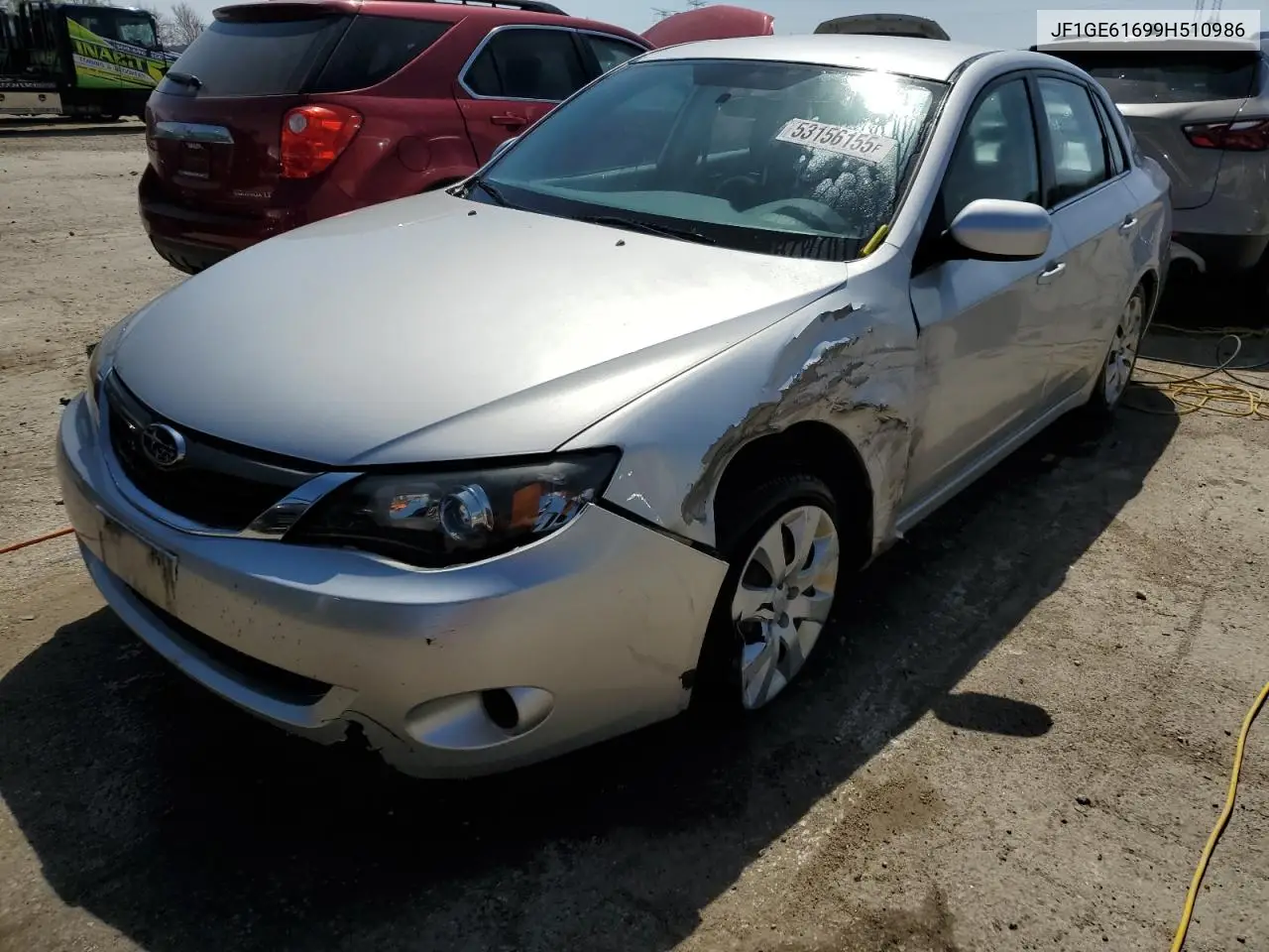 2009 Subaru Impreza 2.5I VIN: JF1GE61699H510986 Lot: 53156155