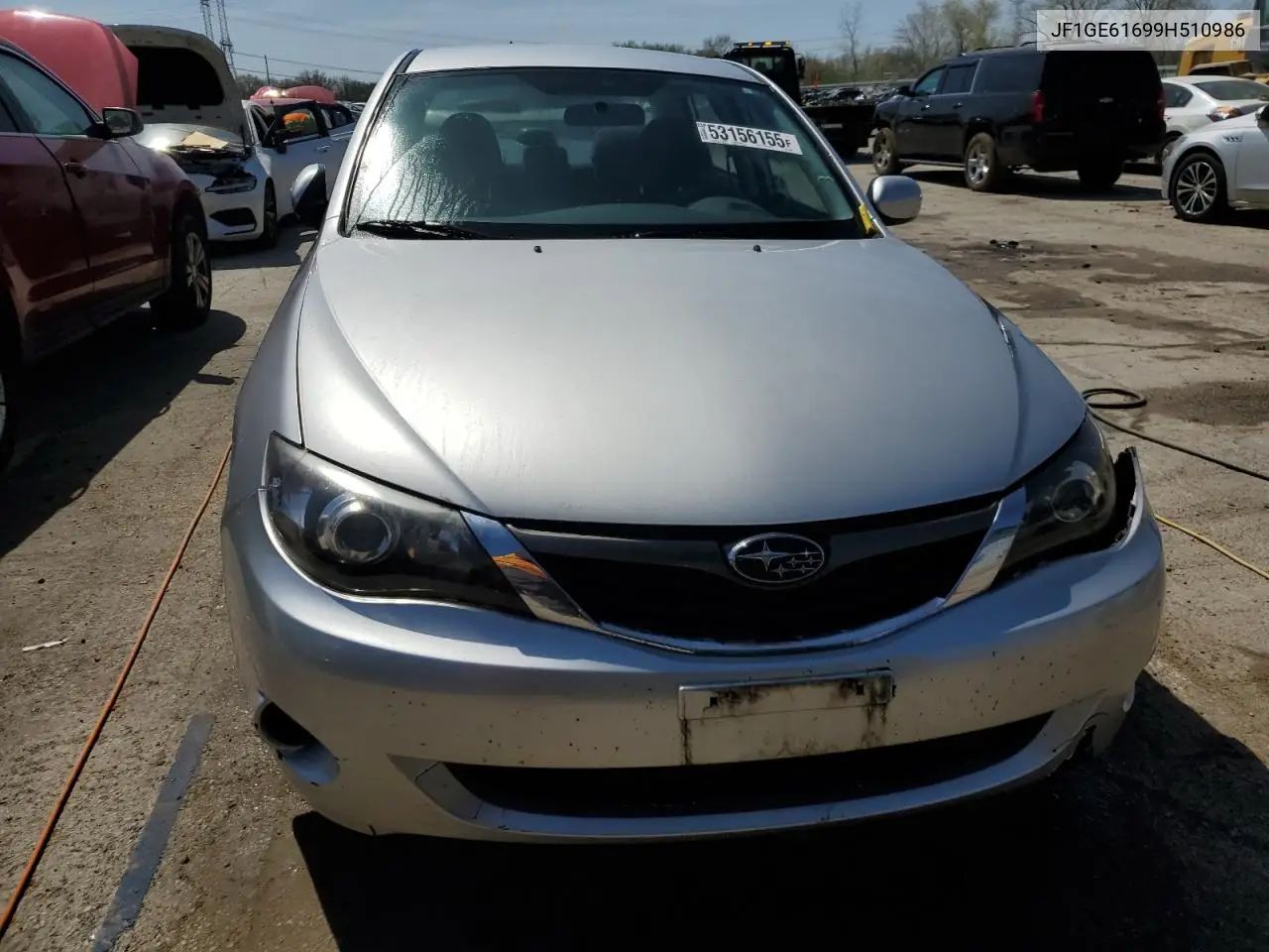 2009 Subaru Impreza 2.5I VIN: JF1GE61699H510986 Lot: 53156155