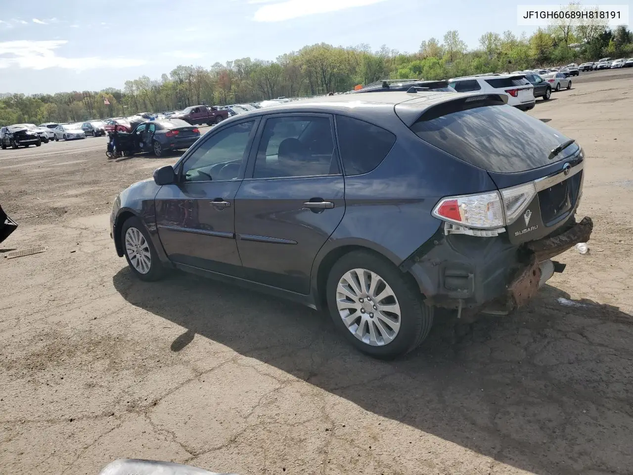 2009 Subaru Impreza 2.5I Premium VIN: JF1GH60689H818191 Lot: 54670745