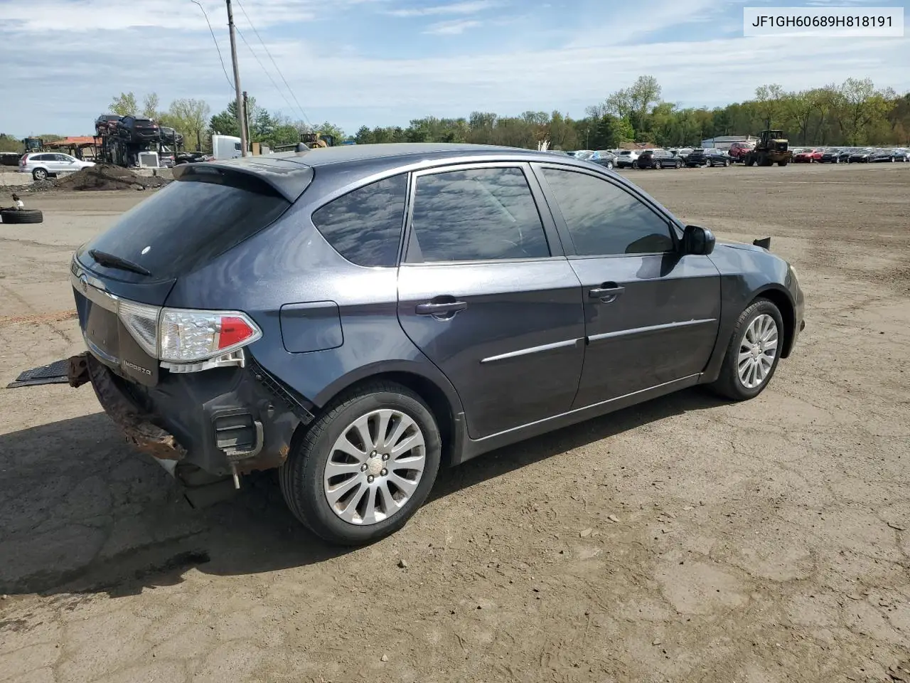 2009 Subaru Impreza 2.5I Premium VIN: JF1GH60689H818191 Lot: 54670745