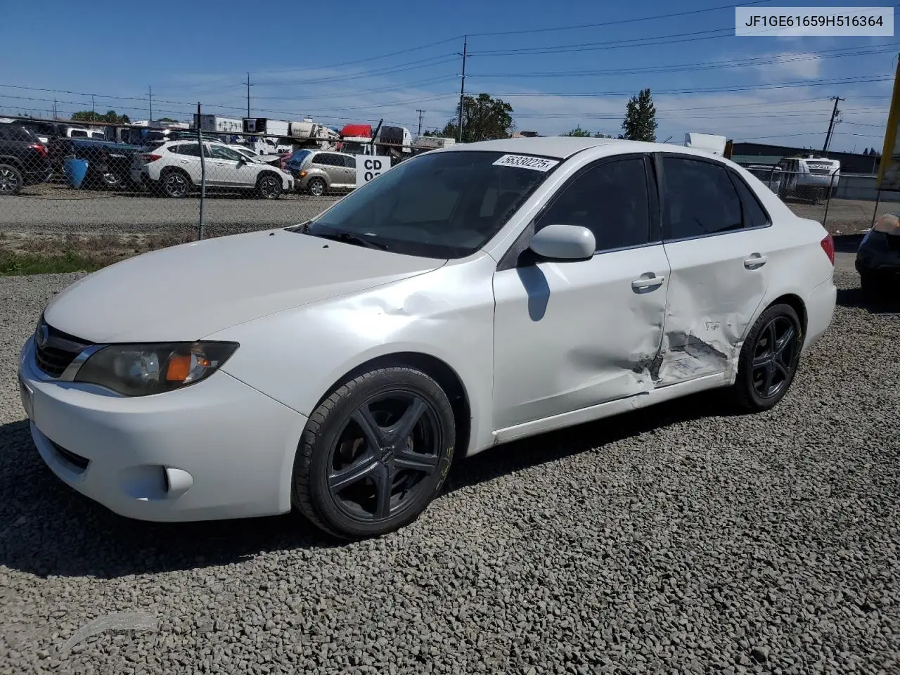 2009 Subaru Impreza 2.5I VIN: JF1GE61659H516364 Lot: 56330225