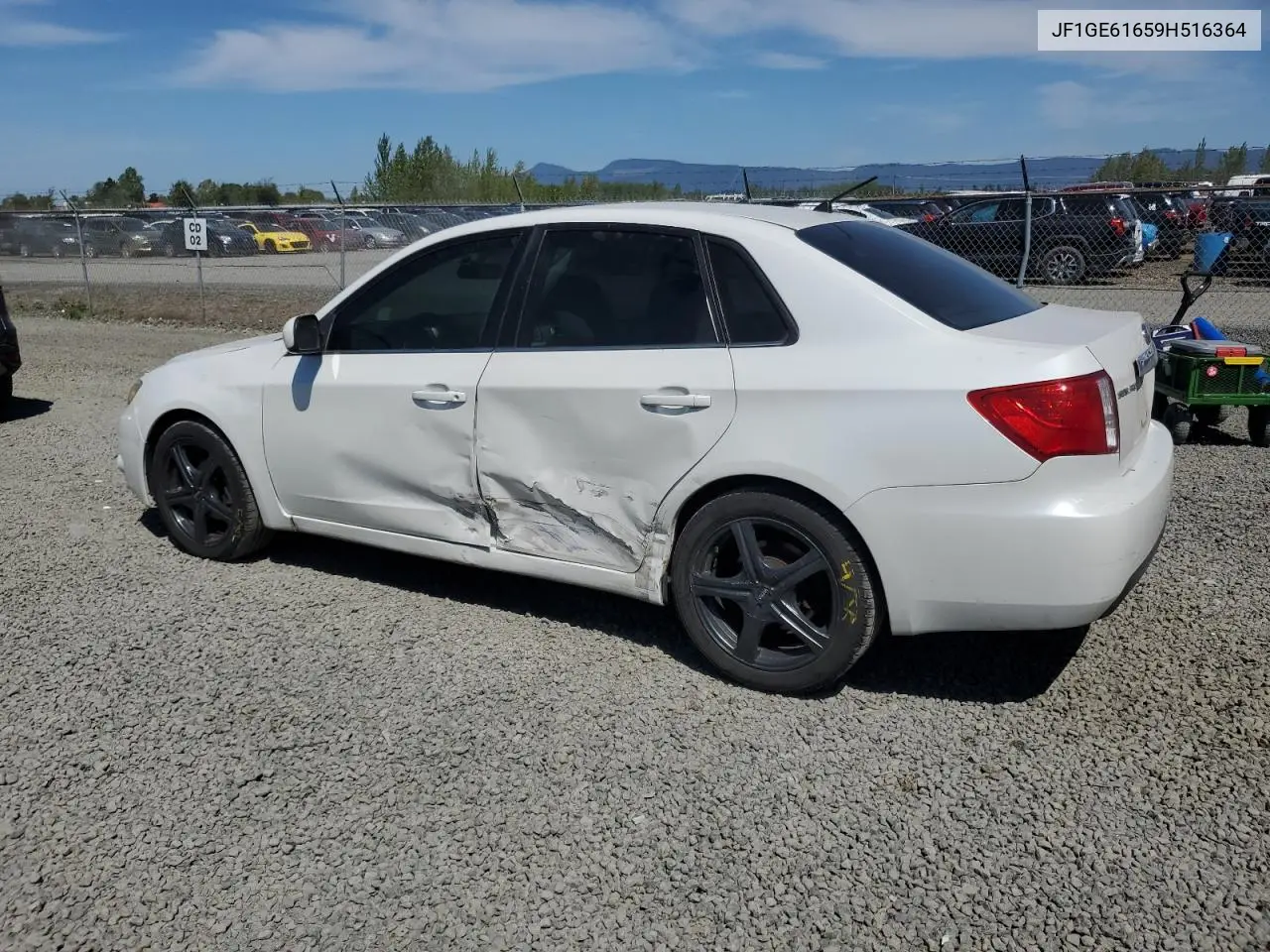 2009 Subaru Impreza 2.5I VIN: JF1GE61659H516364 Lot: 56330225