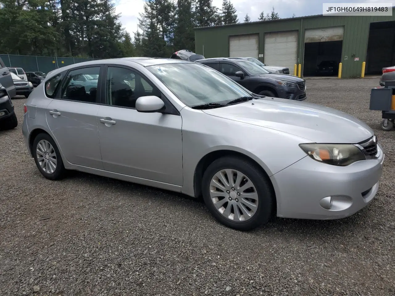 2009 Subaru Impreza 2.5I Premium VIN: JF1GH60649H819483 Lot: 56770815
