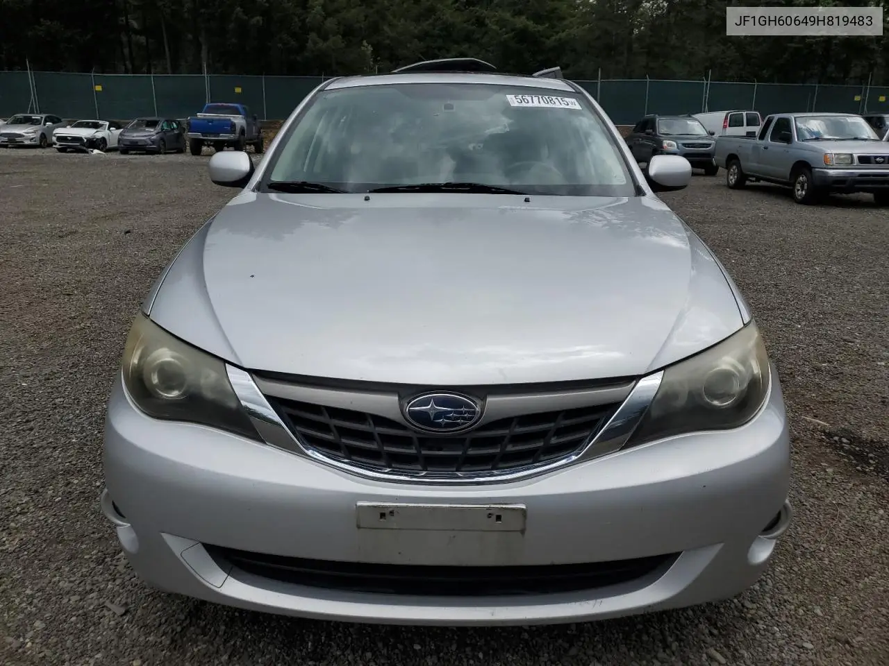 2009 Subaru Impreza 2.5I Premium VIN: JF1GH60649H819483 Lot: 56770815