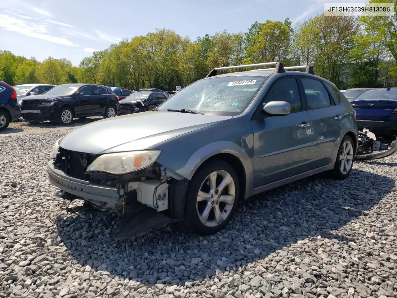 2009 Subaru Impreza Outback Sport VIN: JF1GH63639H813086 Lot: 56858705