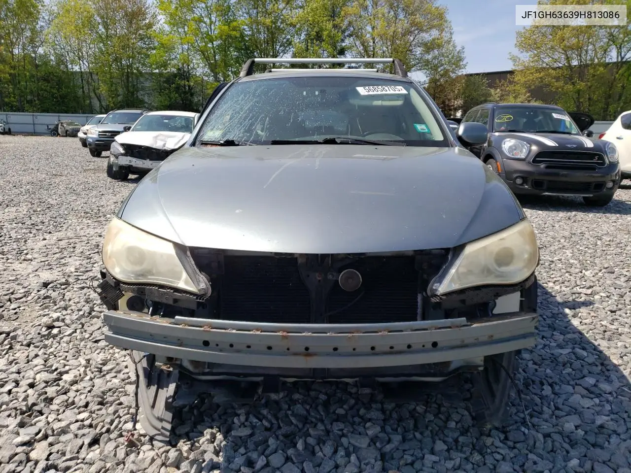 2009 Subaru Impreza Outback Sport VIN: JF1GH63639H813086 Lot: 56858705