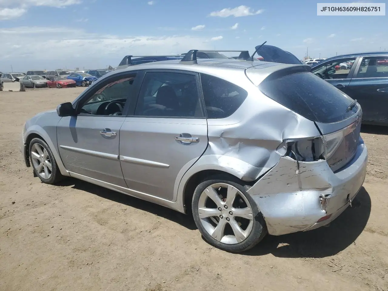 2009 Subaru Impreza Outback Sport VIN: JF1GH63609H826751 Lot: 56879035