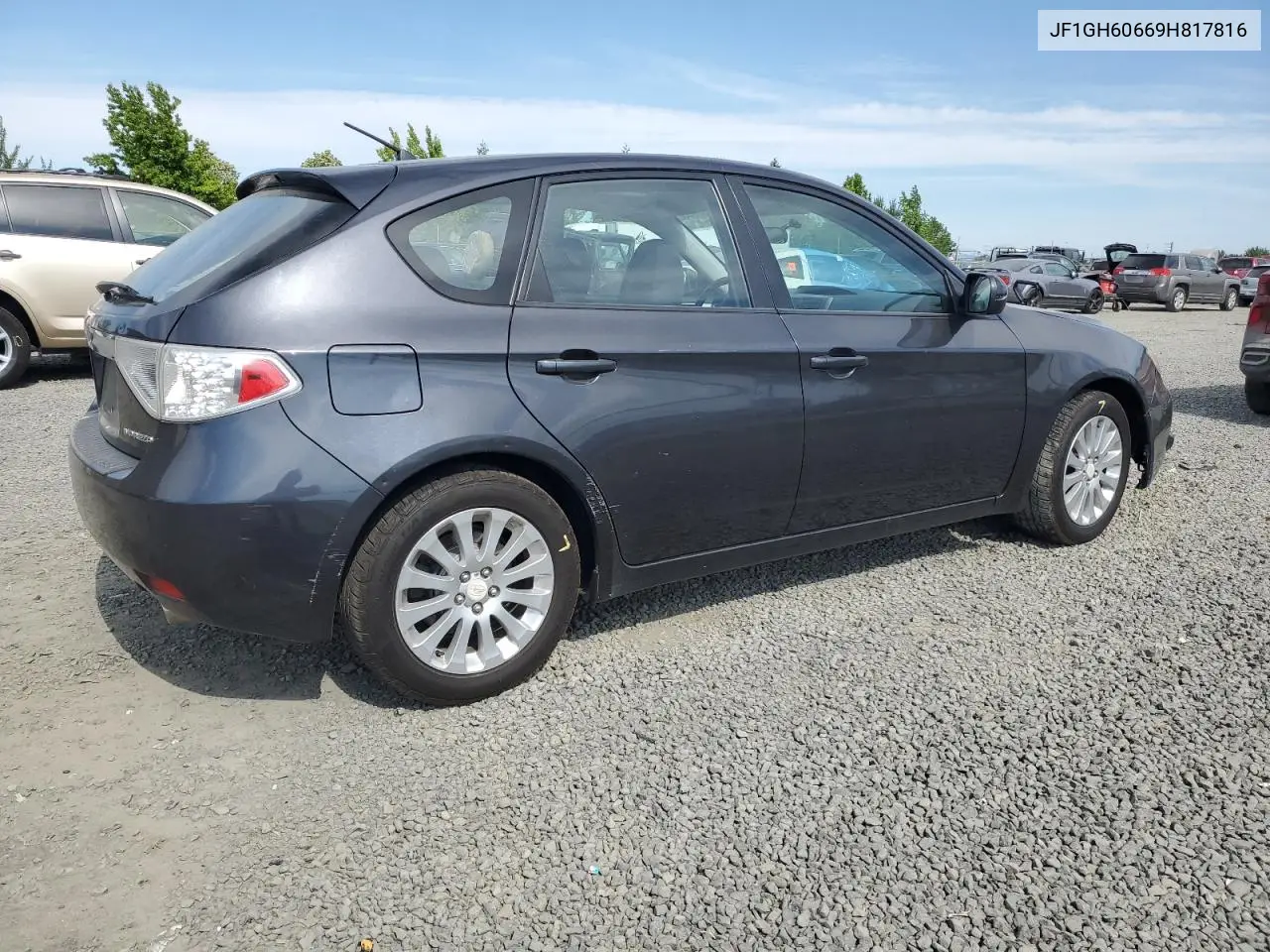2009 Subaru Impreza 2.5I Premium VIN: JF1GH60669H817816 Lot: 61305305