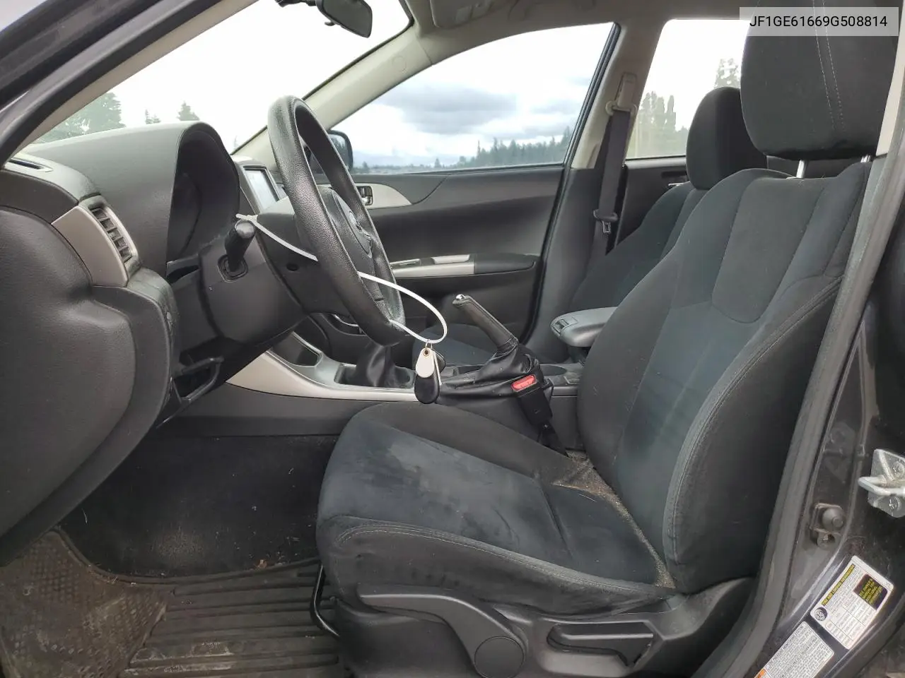 2009 Subaru Impreza 2.5I VIN: JF1GE61669G508814 Lot: 62222235