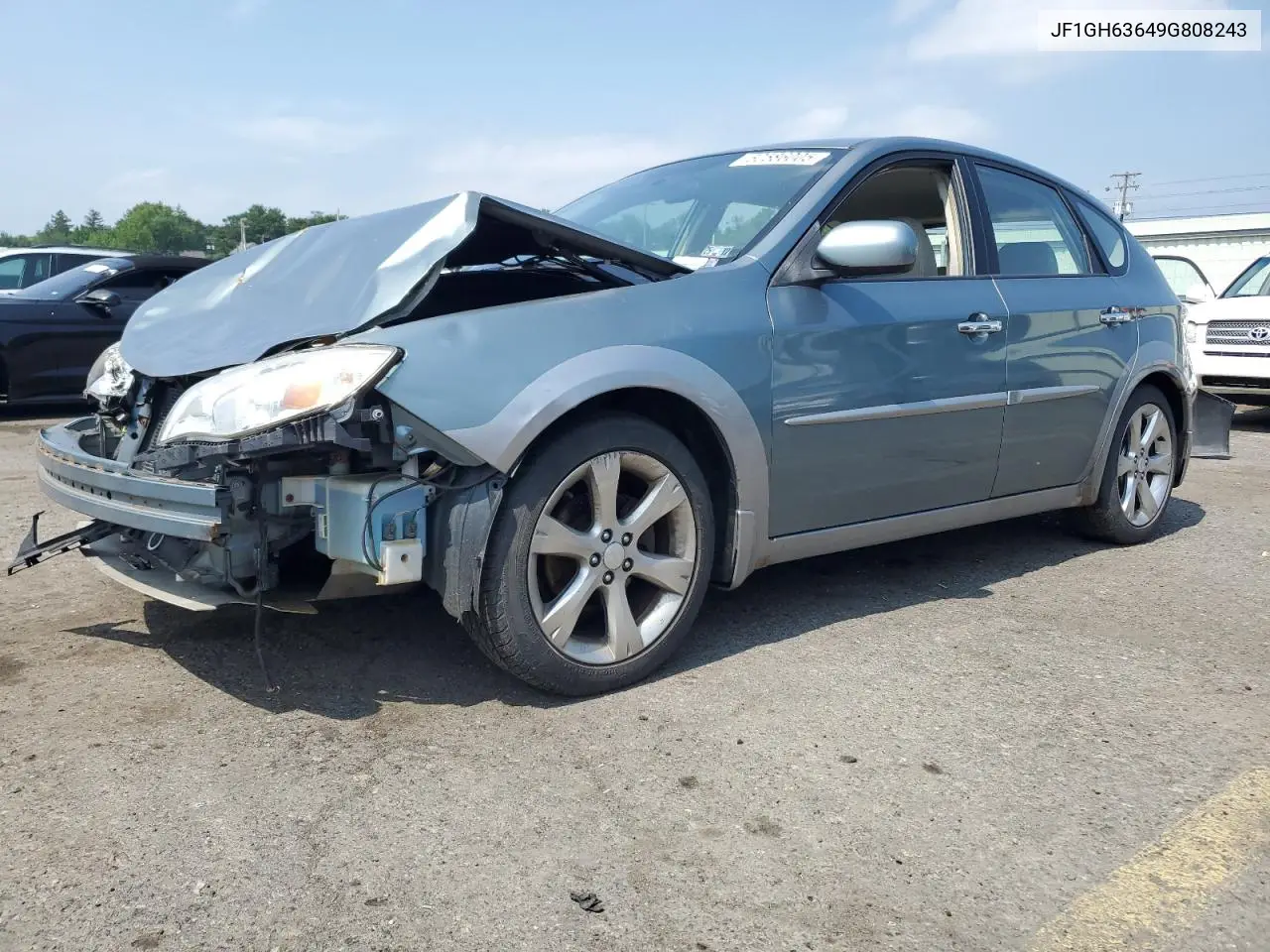2009 Subaru Impreza Outback Sport VIN: JF1GH63649G808243 Lot: 62586005