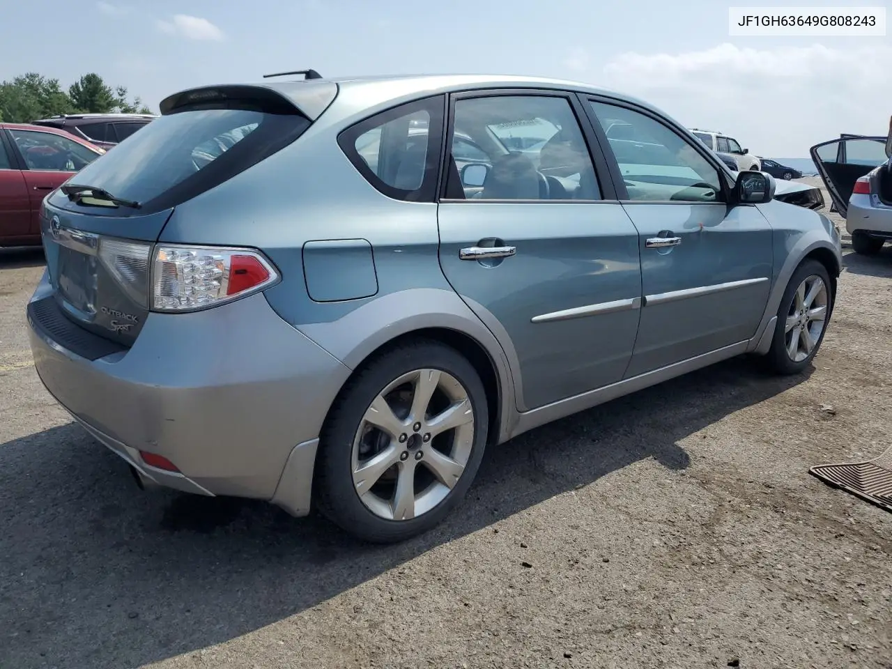 2009 Subaru Impreza Outback Sport VIN: JF1GH63649G808243 Lot: 62586005