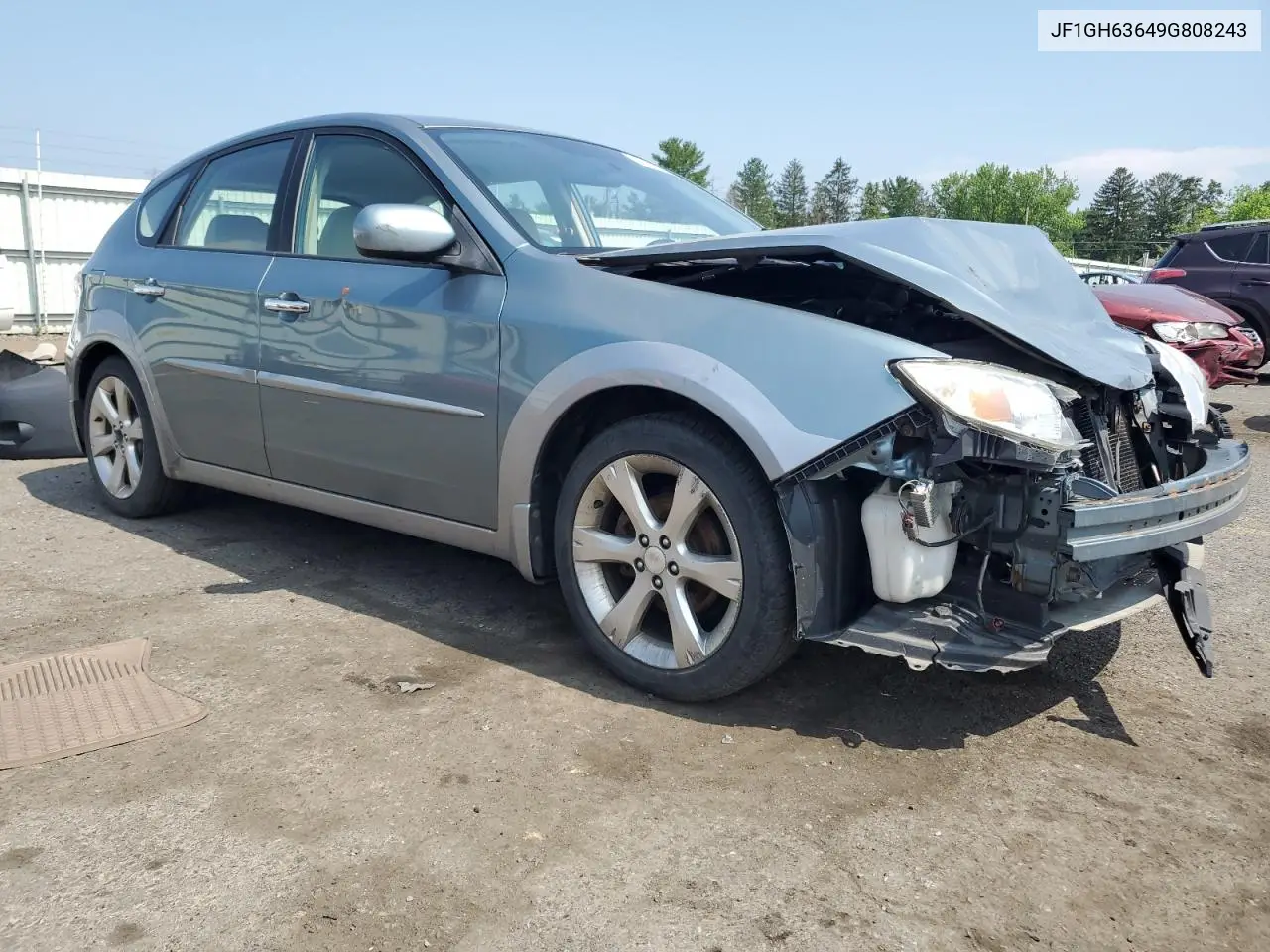 2009 Subaru Impreza Outback Sport VIN: JF1GH63649G808243 Lot: 62586005