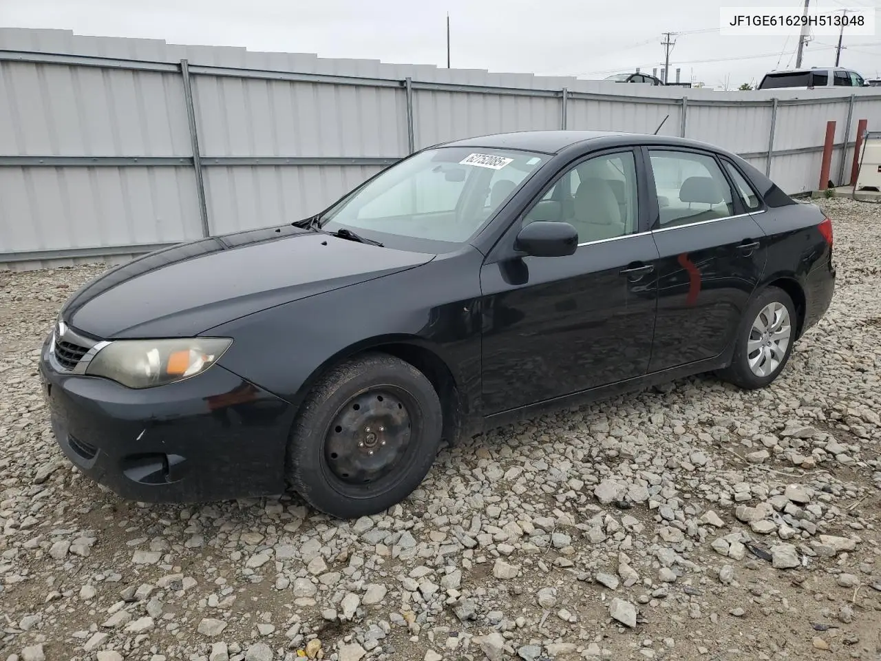 2009 Subaru Impreza 2.5I VIN: JF1GE61629H513048 Lot: 62752085
