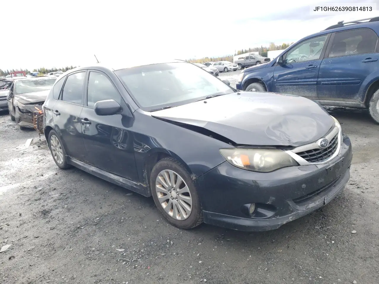 2009 Subaru Impreza 2.5I VIN: JF1GH62639G814813 Lot: 71153894