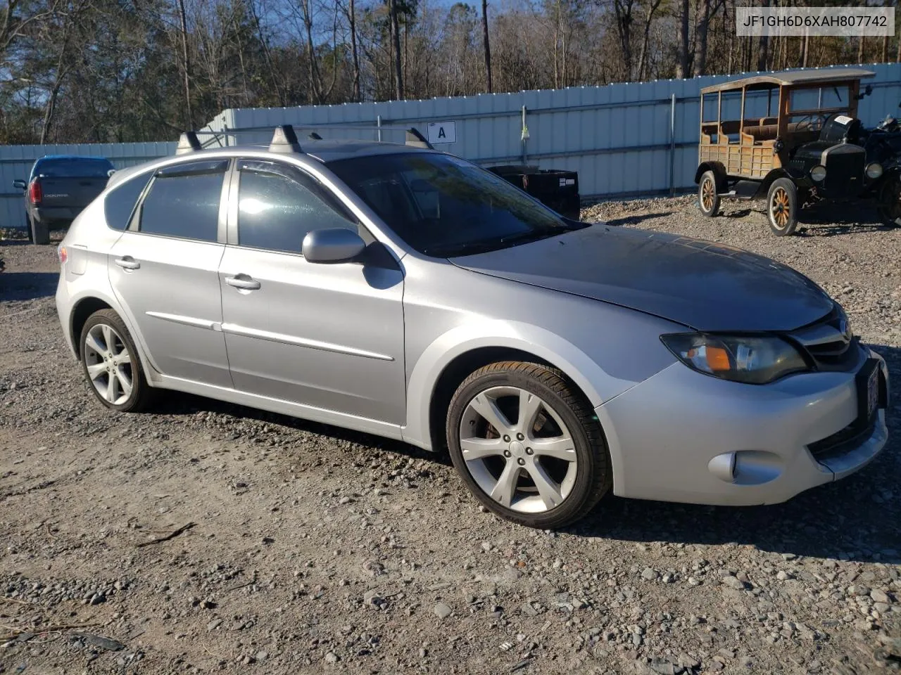 2010 Subaru Impreza Outback Sport VIN: JF1GH6D6XAH807742 Lot: 41861935